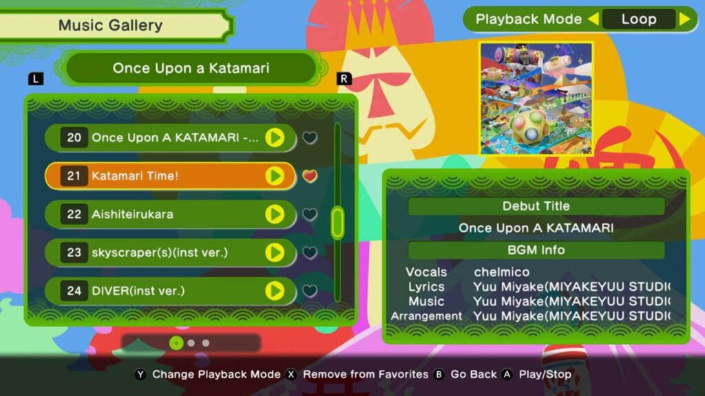Capture d’écran de Once Upon a Katamari