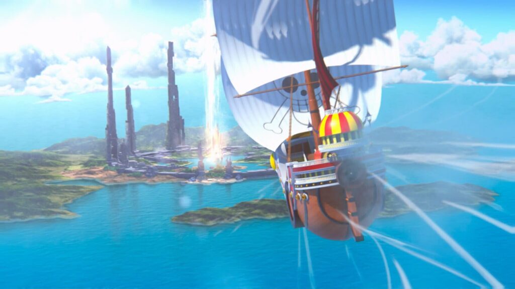 Capture d’écran de One Piece Odyssey