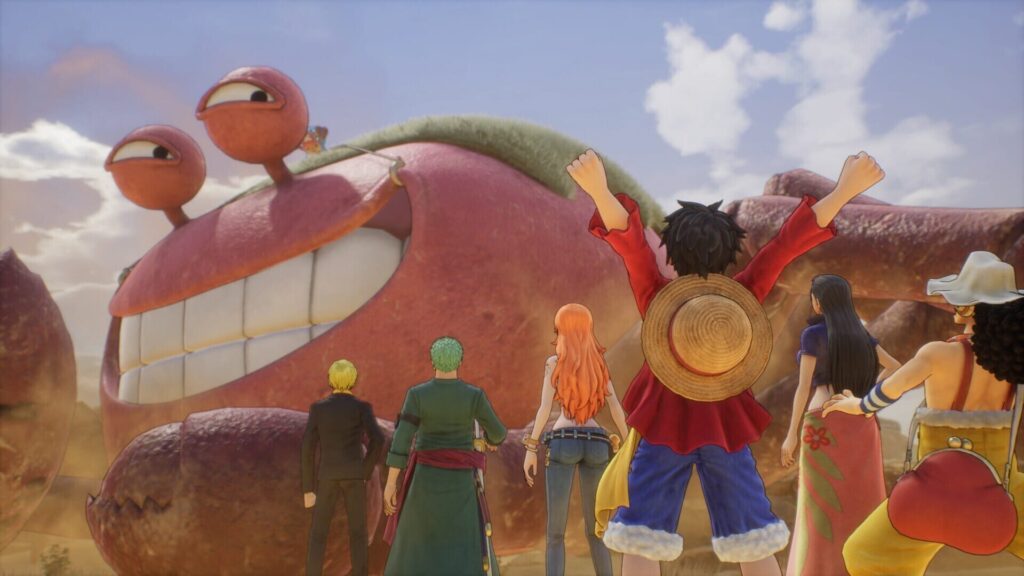 Capture d’écran de One Piece Odyssey