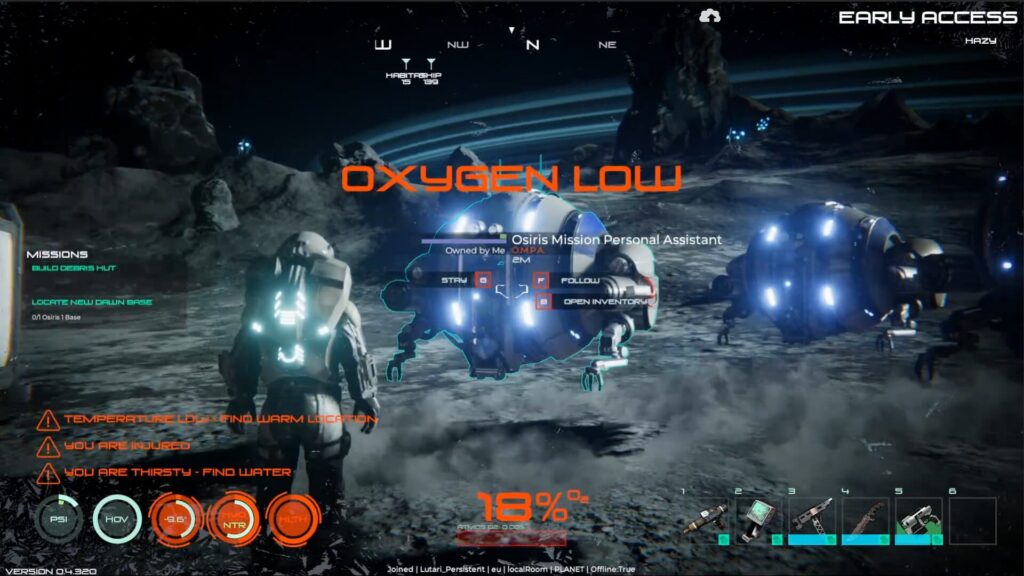 Capture d’écran de Osiris: New Dawn