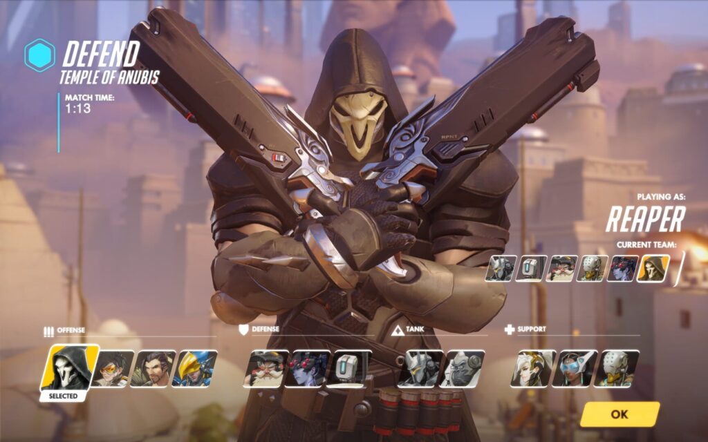 Capture d’écran de Overwatch