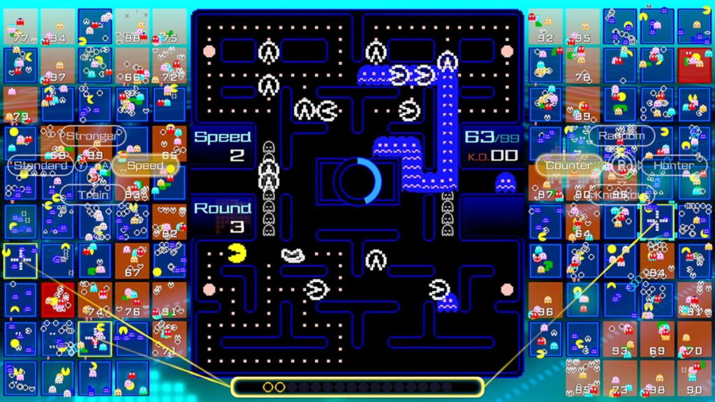 Capture d’écran de Pac-Man 99