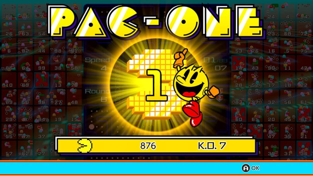 Capture d’écran de Pac-Man 99