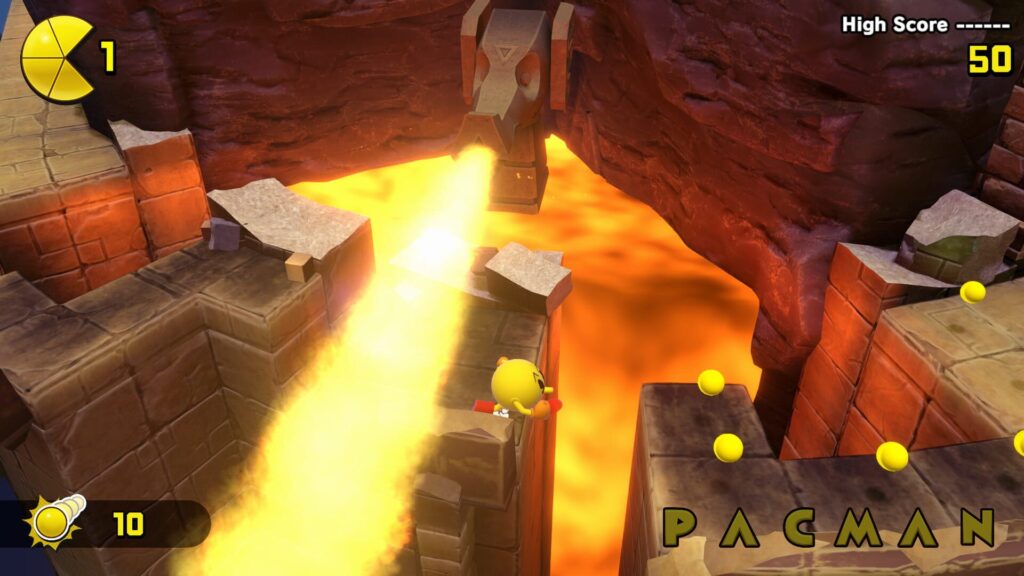 Capture d’écran de Pac-Man World Re-Pac