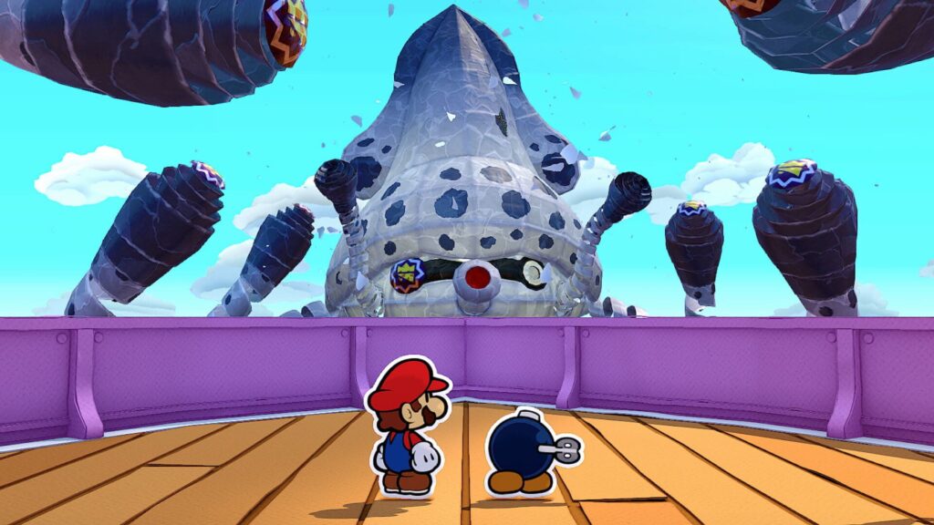 Capture d’écran de Paper Mario: The Origami King