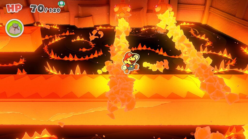 Capture d’écran de Paper Mario: The Origami King