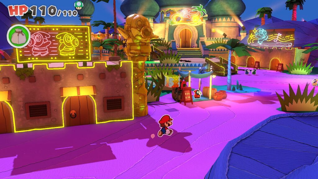 Capture d’écran de Paper Mario: The Origami King