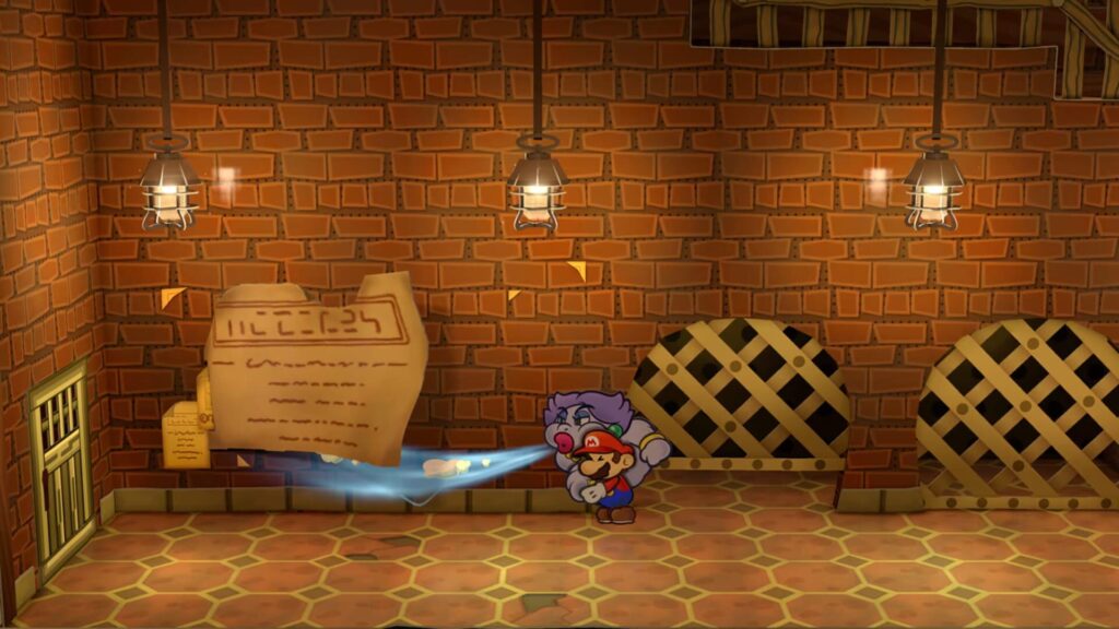 Capture d’écran de Paper Mario: The Thousand-Year Door