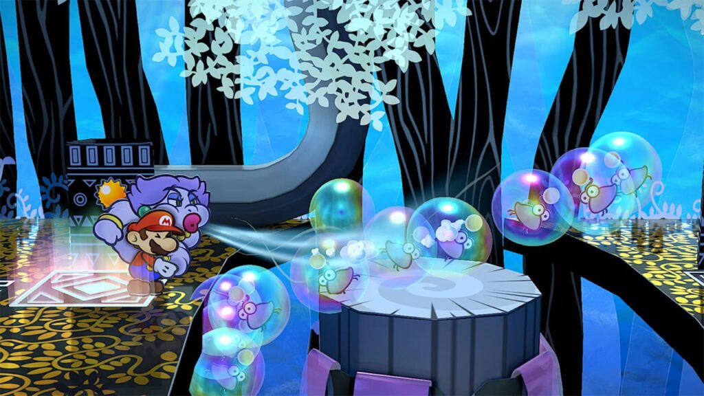 Capture d’écran de Paper Mario: The Thousand-Year Door