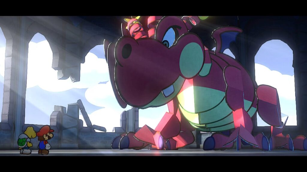 Capture d’écran de Paper Mario: The Thousand-Year Door