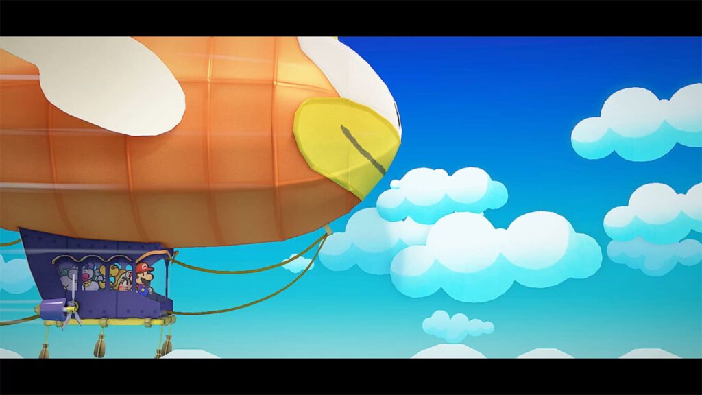 Capture d’écran de Paper Mario: The Thousand-Year Door