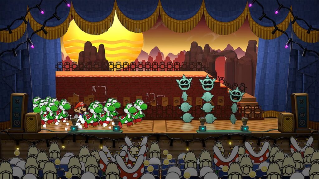 Capture d’écran de Paper Mario: The Thousand-Year Door