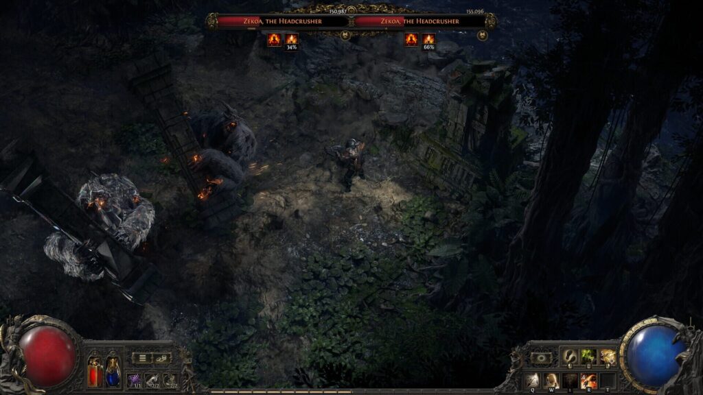 Capture d’écran de Path of Exile 2