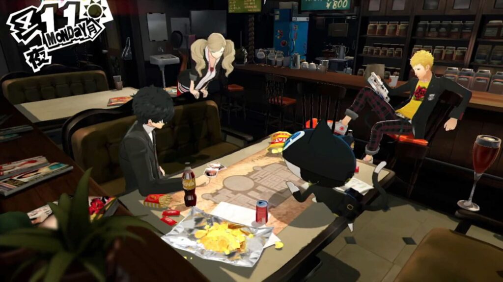 Capture d’écran de Persona 5