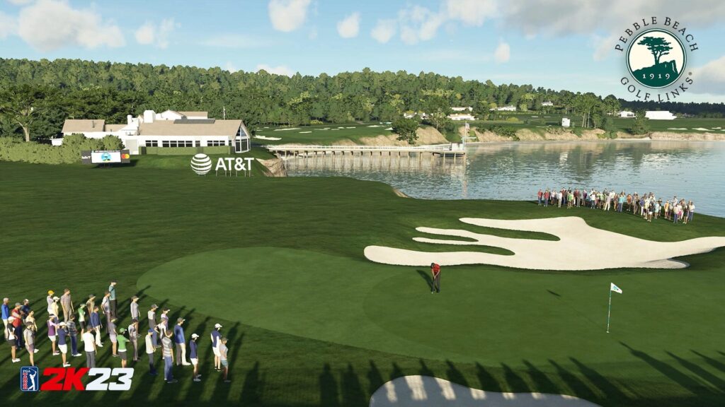 Capture d’écran de PGA Tour 2K23