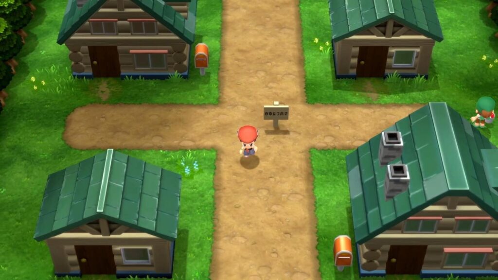 Capture d’écran de Pokémon Brilliant Diamond