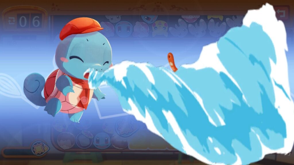 Capture d’écran de Pokémon Café Mix