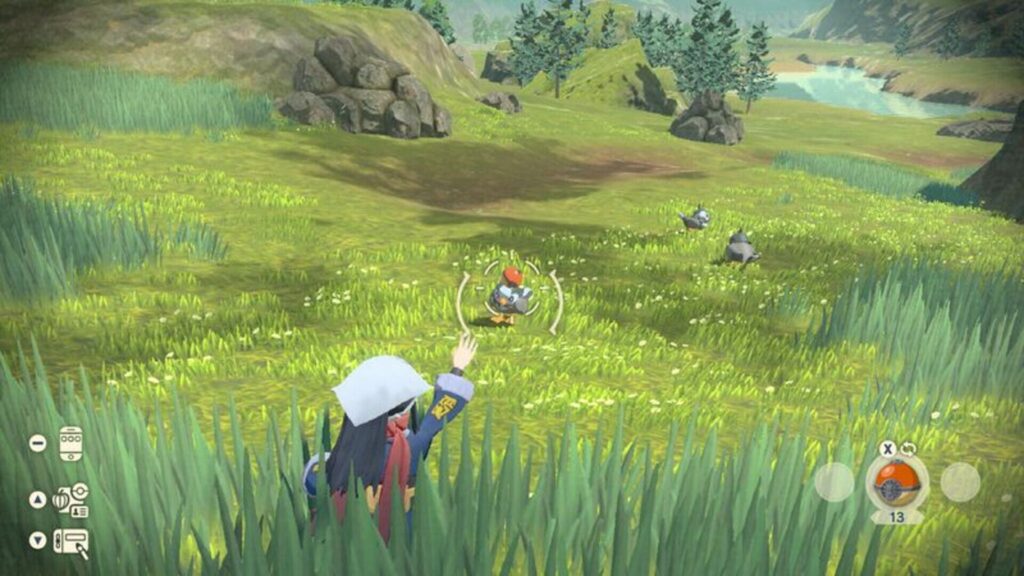 Capture d’écran de Pokémon Legends: Arceus