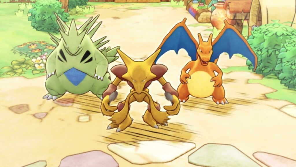 Capture d’écran de Pokémon Mystery Dungeon: Rescue Team DX