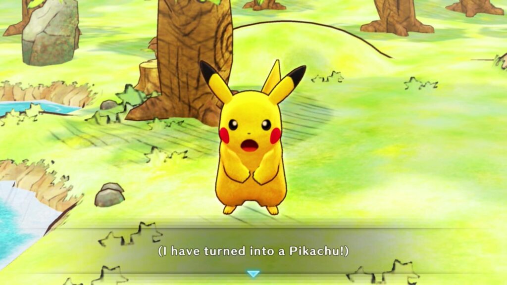 Capture d’écran de Pokémon Mystery Dungeon: Rescue Team DX