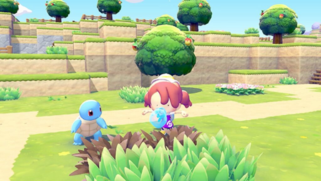 Capture d’écran de Pokémon Pokopia
