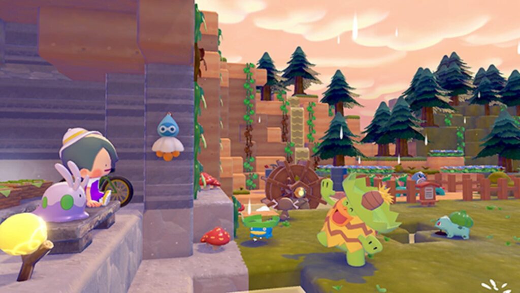 Capture d’écran de Pokémon Pokopia
