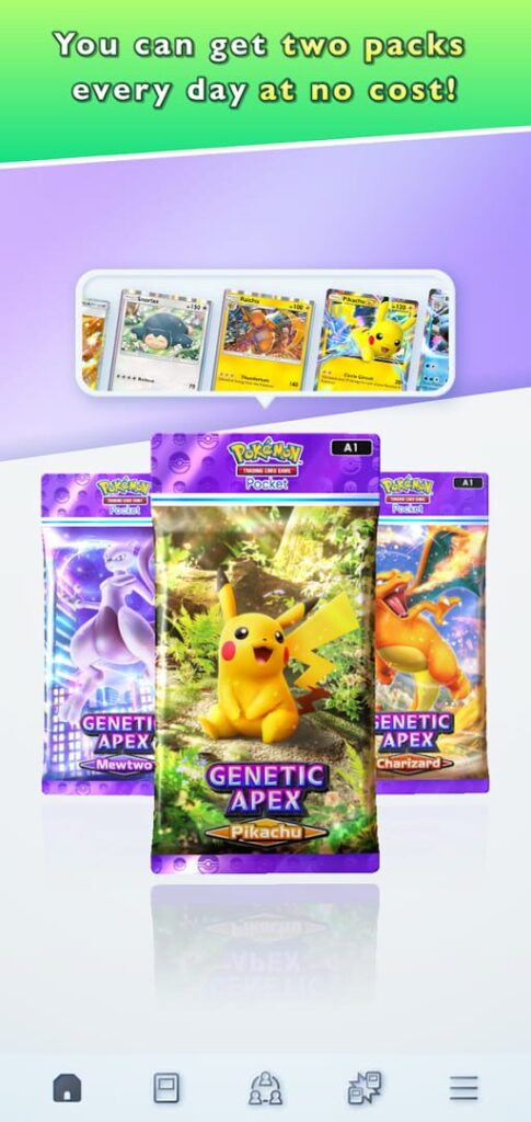 Capture d’écran de Pokémon Trading Card Game Pocket