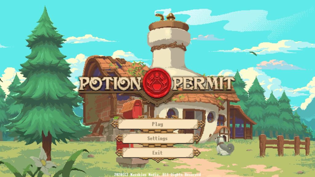 Capture d’écran de Potion Permit