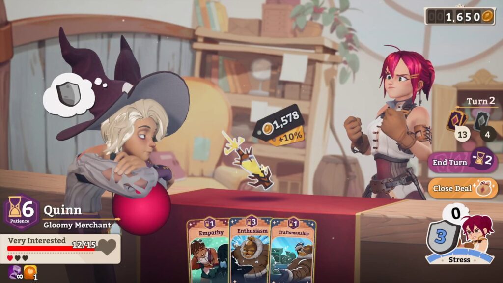 Capture d’écran de Potionomics