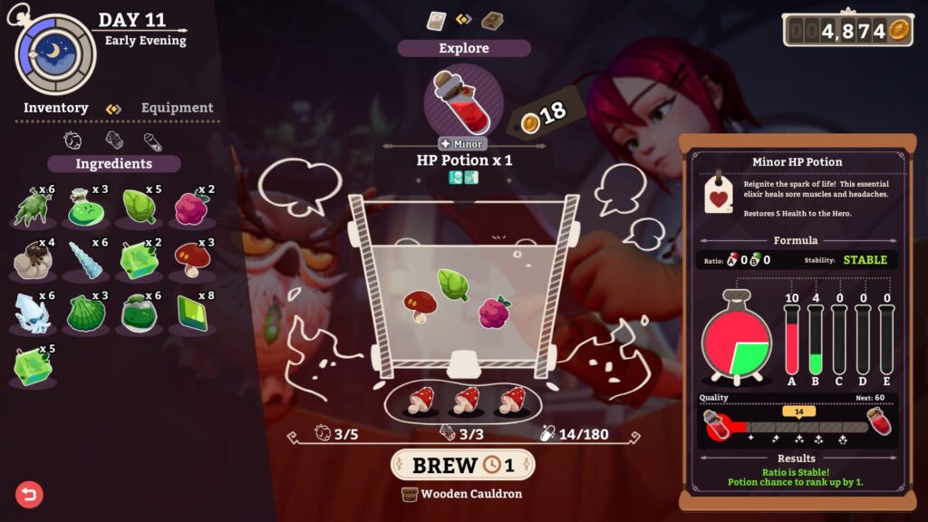 Capture d’écran de Potionomics