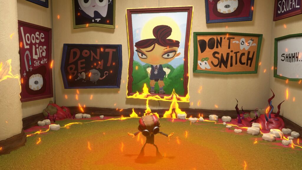 Capture d’écran de Psychonauts 2