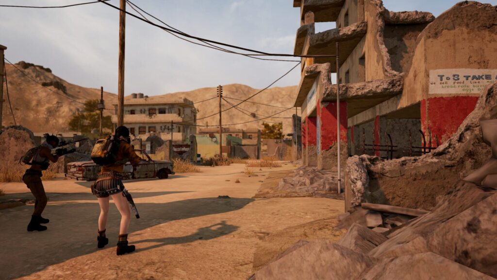 Capture d’écran de PUBG: Battlegrounds