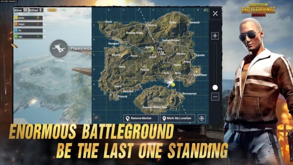 Capture d’écran de PUBG Mobile