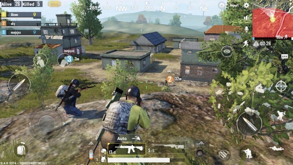 Capture d’écran de PUBG Mobile