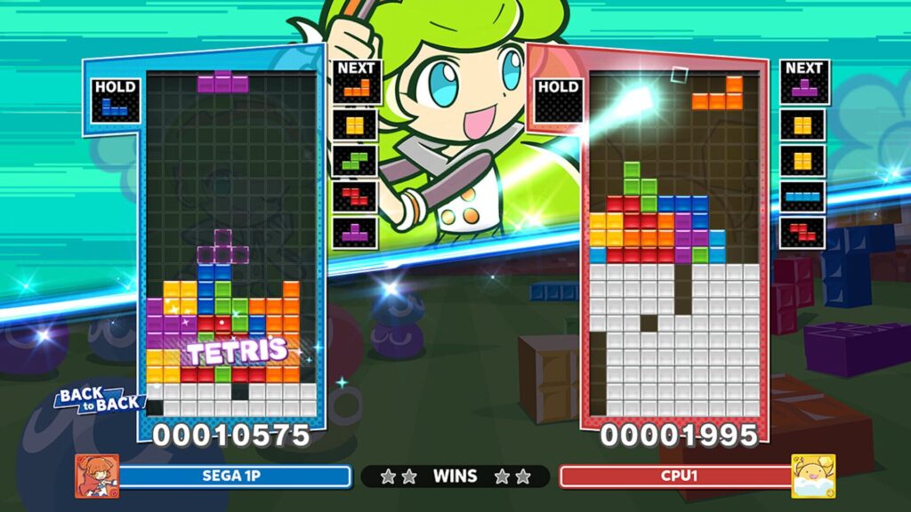 Capture d’écran de Puyo Puyo Tetris 2