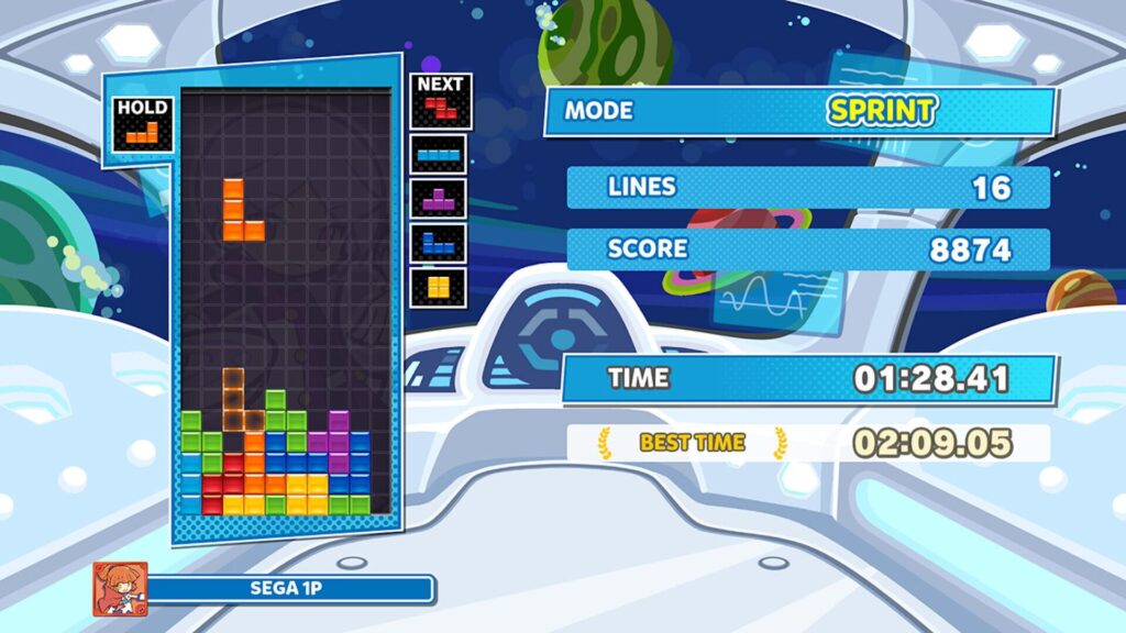 Capture d’écran de Puyo Puyo Tetris 2