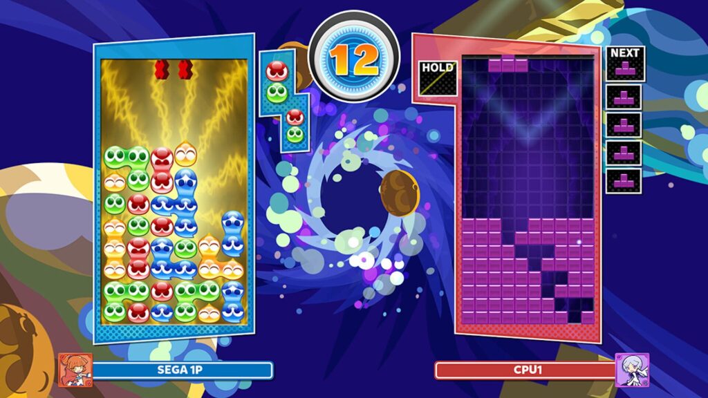 Capture d’écran de Puyo Puyo Tetris 2