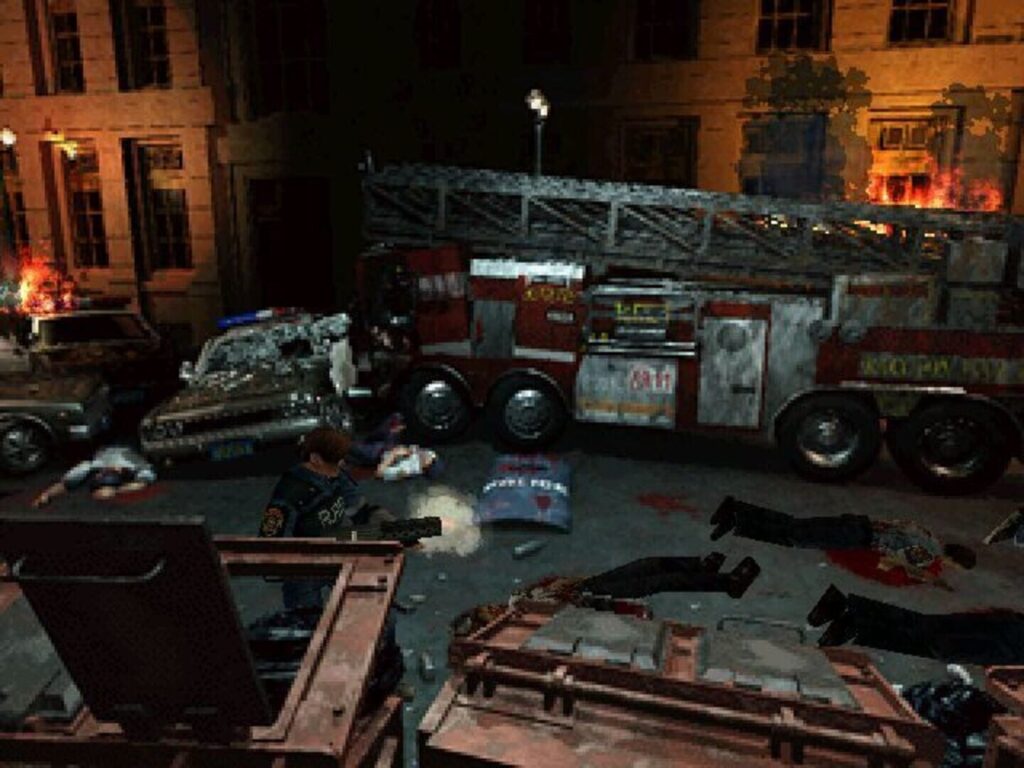 Capture d’écran de Resident Evil 2