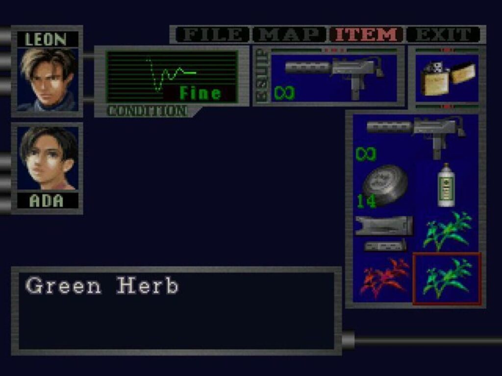 Capture d’écran de Resident Evil 2