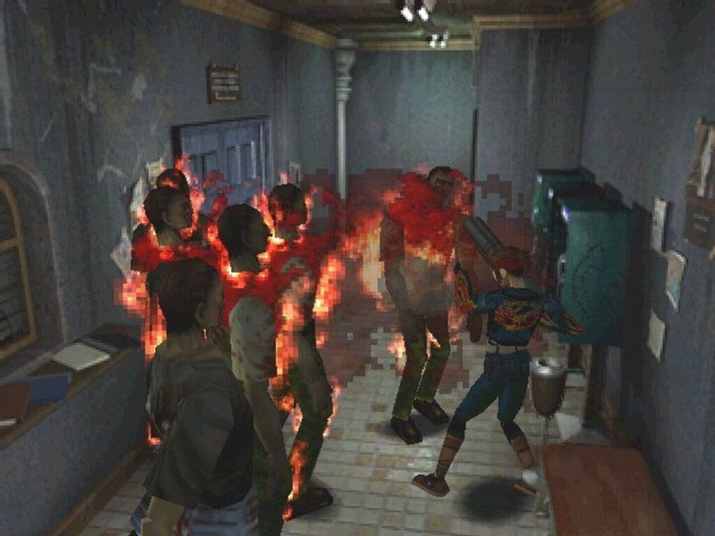 Capture d’écran de Resident Evil 2