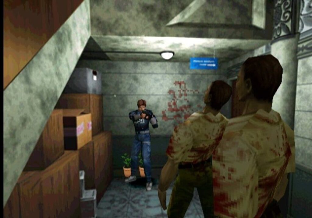 Capture d’écran de Resident Evil 2
