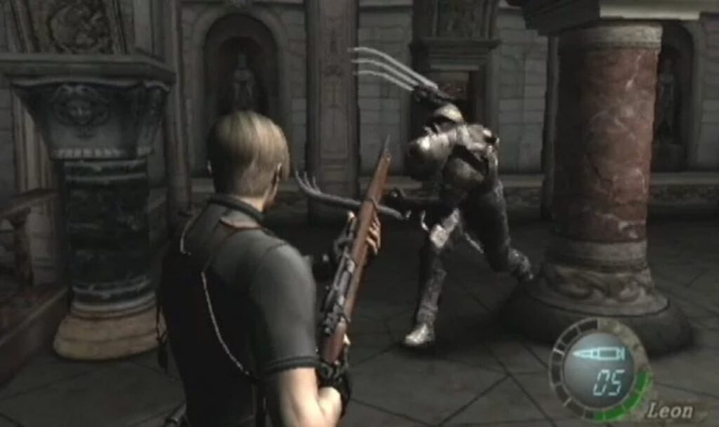 Capture d’écran de Resident Evil 4