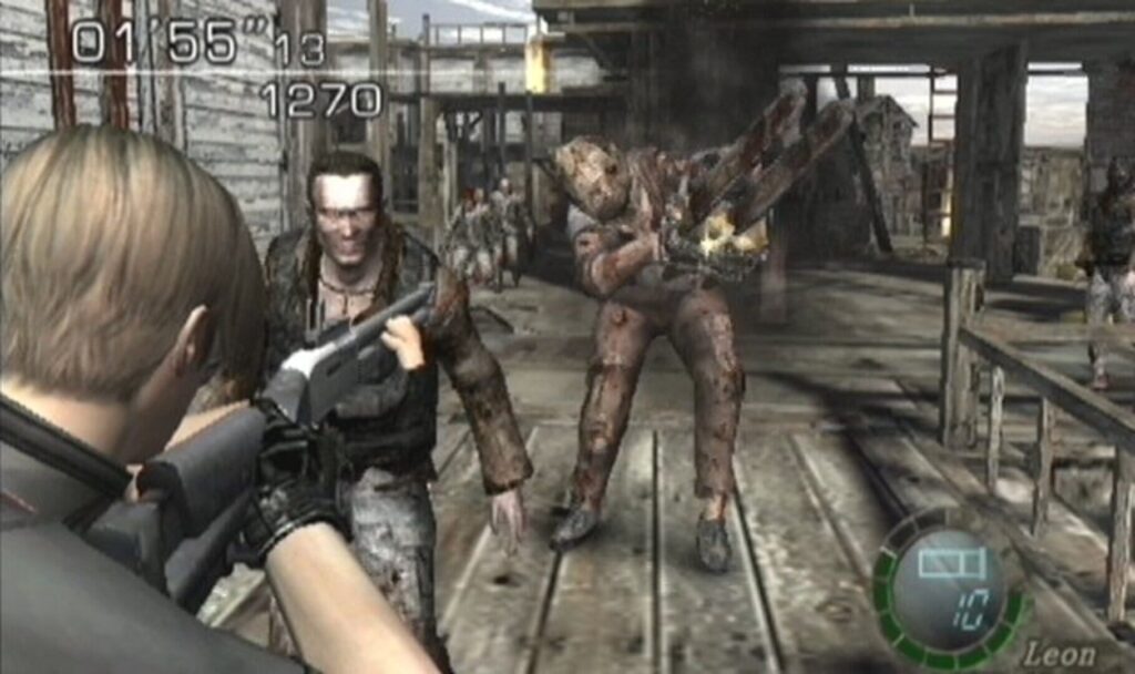 Capture d’écran de Resident Evil 4