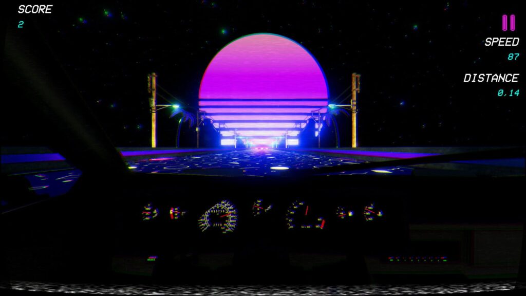 Capture d’écran de Retrowave