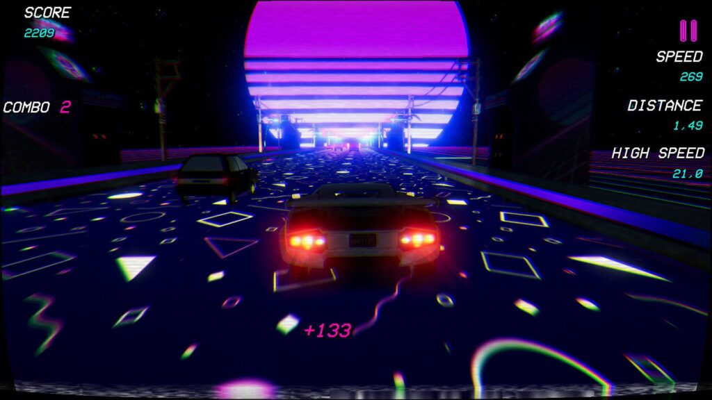 Capture d’écran de Retrowave