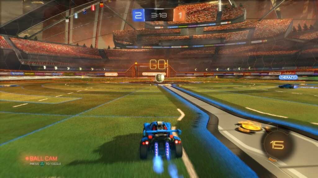 Capture d’écran de Rocket League