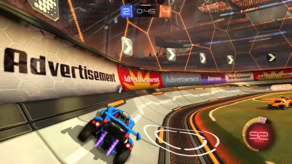 Capture d’écran de Rocket League