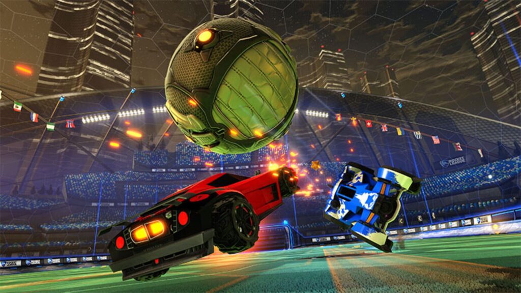 Capture d’écran de Rocket League