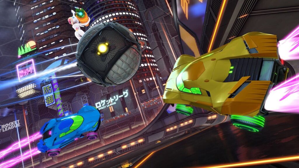Capture d’écran de Rocket League