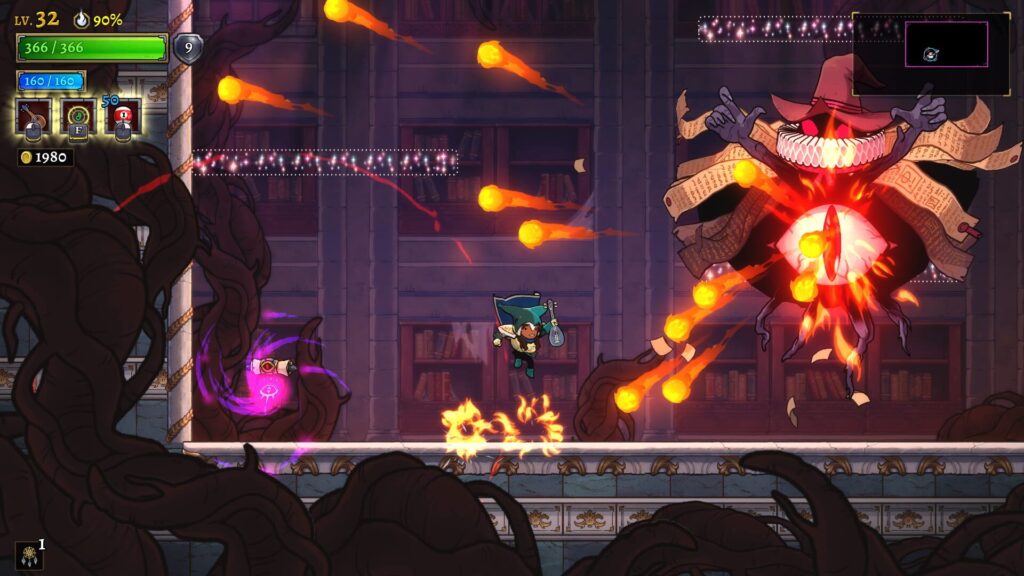Capture d’écran de Rogue Legacy 2